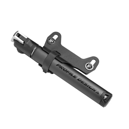 Profile Design MVP Cycling Pump Logo Hardware View